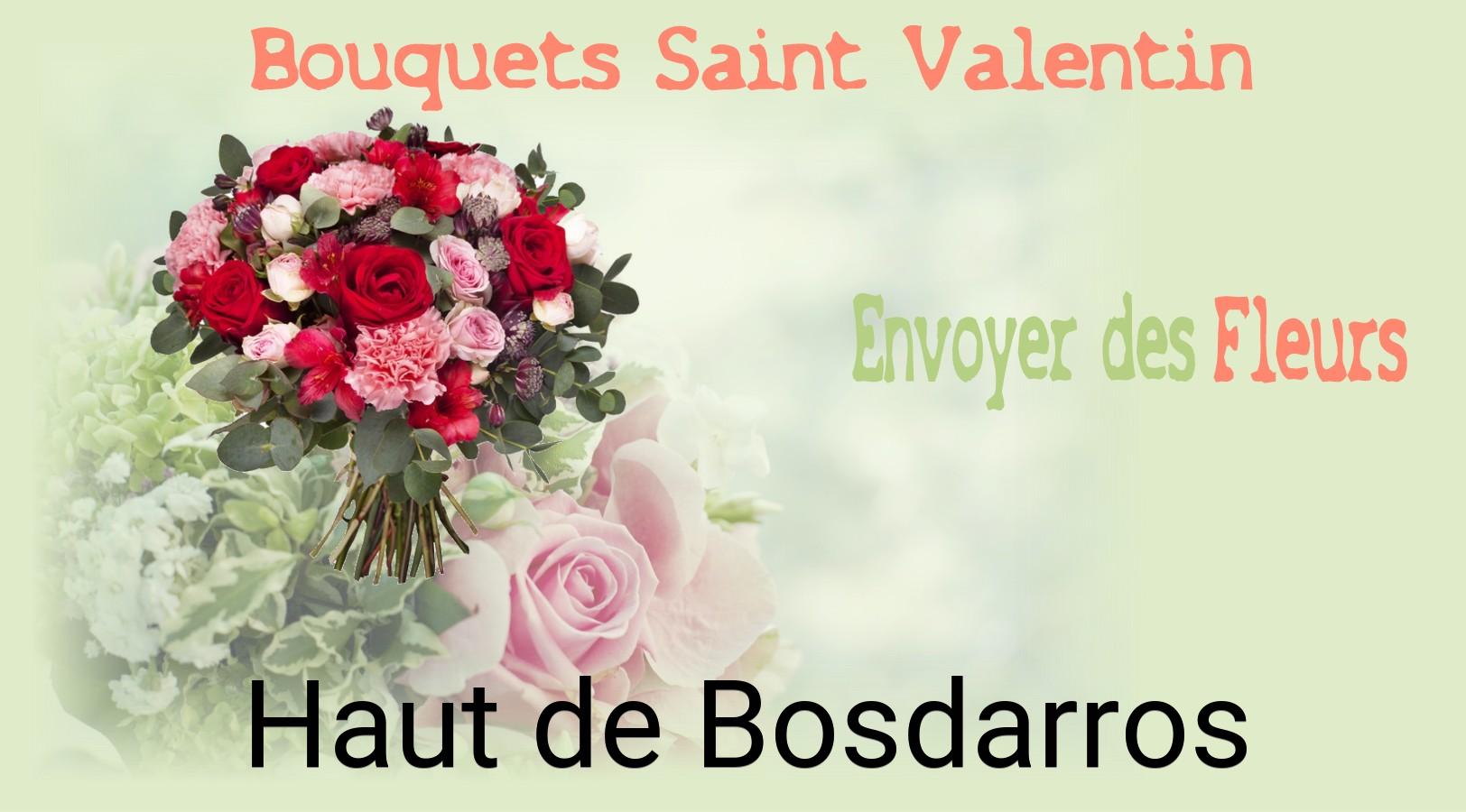 Roses de Saint-Valentin livrées à Haut-de-Bosdarros